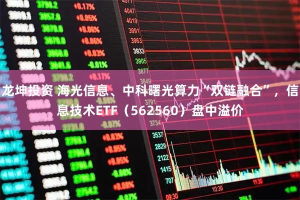 龙坤投资 海光信息、中科曙光算力“双链融合”，信息技术ETF（562560）盘中溢价
